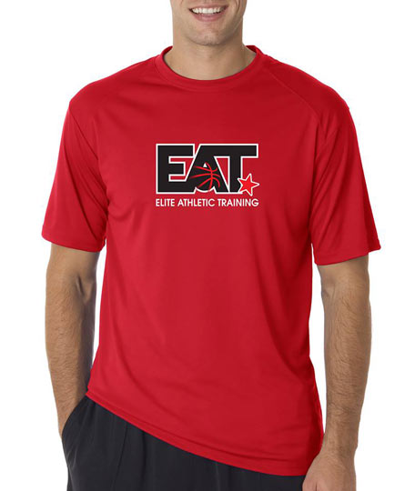Red Tee Shirt | Let's EAT Sports